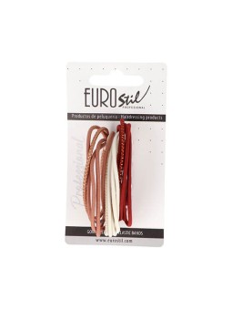 Comprar 15 GOMAS FINAS VARIADAS COLOR TIERRA en Inicio por sólo 1,34 € o un precio específico de 1,34 € en Thalie Care