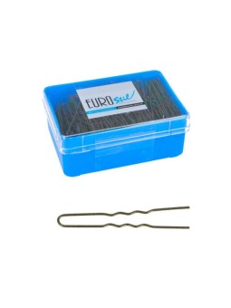 Comprar CAJA 400 HORQUILLAS INVISIBLES BRONCE 65 MM.- EUROSTIL en Inicio por sólo 14,08 € o un precio específico de 12,67 € en Thalie Care