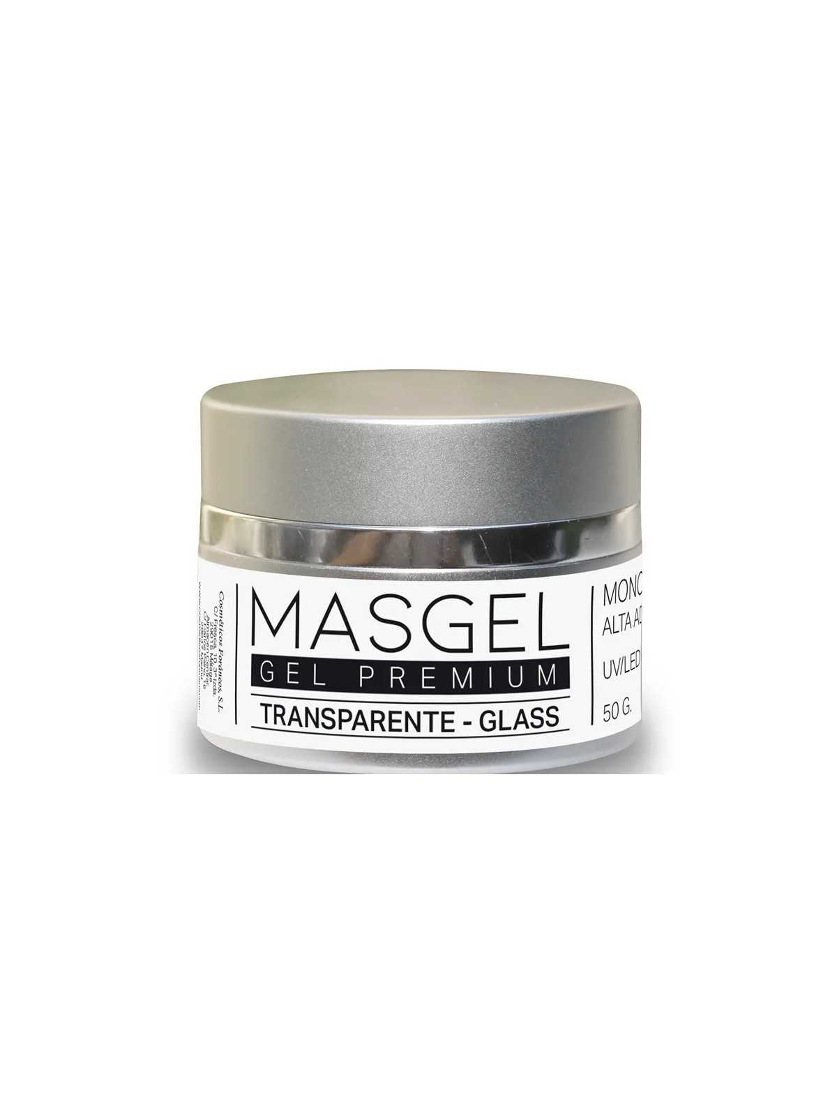 Comprar Gel de construcción Masgel premium 50 gr Transparente en Manicura por sólo 54,06 € o un precio específico de 48,63 € en Thalie Care