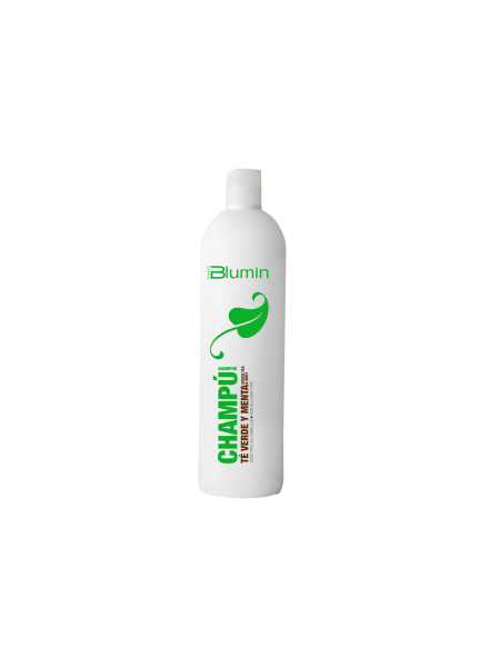 Comprar Blumin Champú Té Verde y Menta 1000ml en Champú por sólo 10,95 € o un precio específico de 10,95 € en Thalie Care