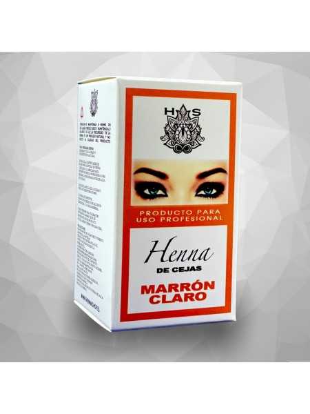 Comprar Henna Cejas Marrón Claro 2gr. en Pestañas y cejas por sólo 13,99 € o un precio específico de 13,99 € en Thalie Care