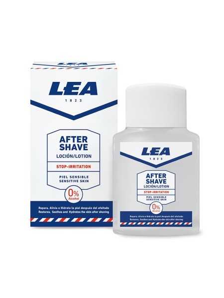 Comprar Afer shave loción stop-irritation LEA 125ml. en Barbería por sólo 4,25 € o un precio específico de 4,25 € en Thalie Care