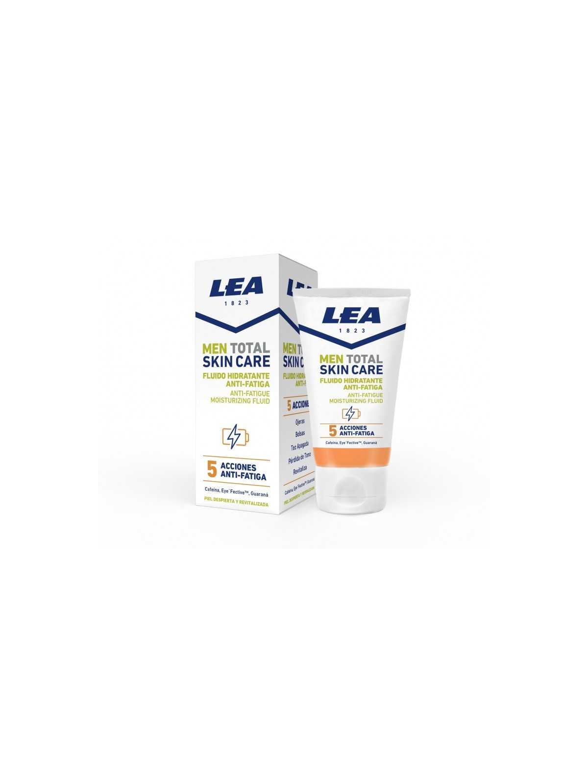 Comprar LEA men total skin care fluido hidratante antifatiga 50ml. en Inicio por sólo 6,50 € o un precio específico de 6,50 € en Thalie Care