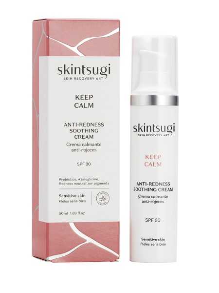 Comprar Skintsugi Crema calmante anti-rojeces KEEP CALM 50ml en Tratamiento facial por sólo 16,95 € o un precio específico de 14,41 € en Thalie Care