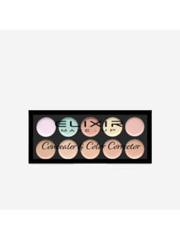Comprar Paleta de correctores y corrector de color.- Elixir en Maquillaje por sólo 10,50 € o un precio específico de 10,50 € en Thalie Care