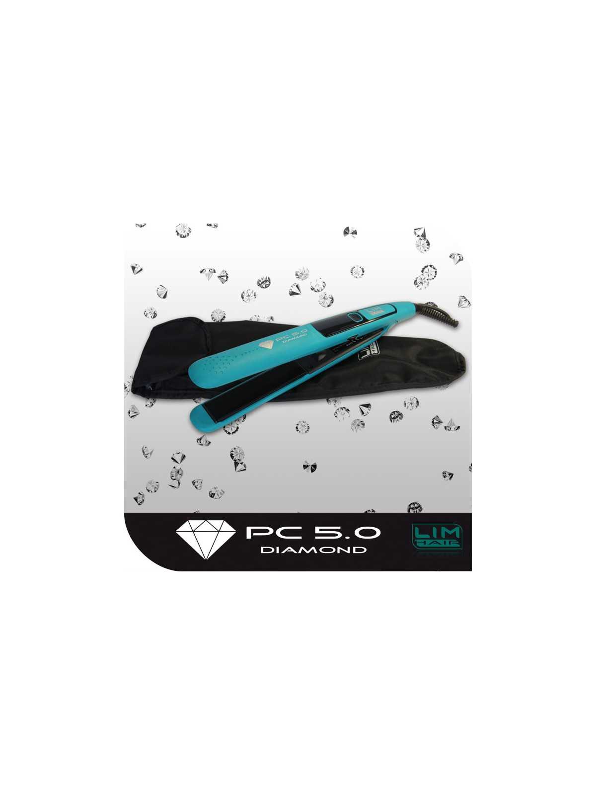 Regala Plancha profesional pc 5.0 Diamond Turquesa .- Lim Hair con nuestra selección de Tenacillas y Planchas por tan sólo 58,34 € o precio específico 55,42 € en Thalie Care