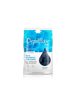 Comprar Cera de baja fusión Azul extra 3AB 1kgr.- Depliflax en Depilación por sólo 17,50 € o un precio específico de 14,00 € en Thalie Care