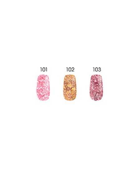 Comprar Pack 3 esmaltes purpurina Miss Beauty Golden Rose en Manicura por sólo 9,45 € o un precio específico de 8,50 € en Thalie Care