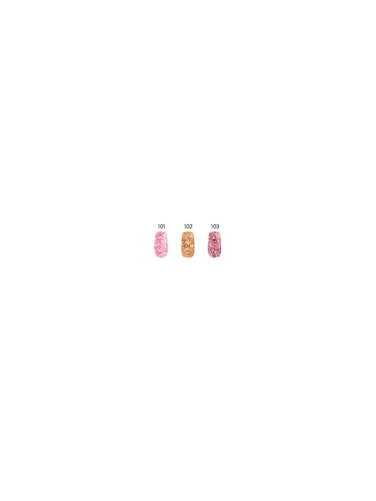 Comprar Pack 3 esmaltes purpurina Miss Beauty Golden Rose en Manicura por sólo 9,45 € o un precio específico de 8,50 € en Thalie Care