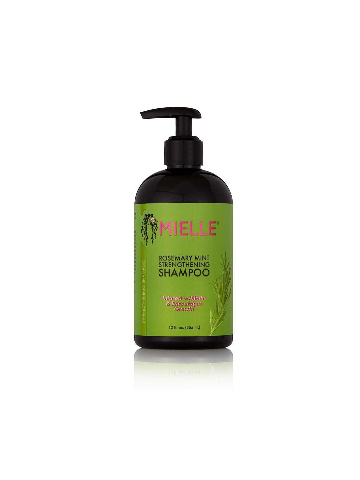 Comprar Mielle Organics Rosemary Mint Strengthening Shampoo 355Ml en Inicio por sólo 16,37 € o un precio específico de 12,28 € en Thalie Care