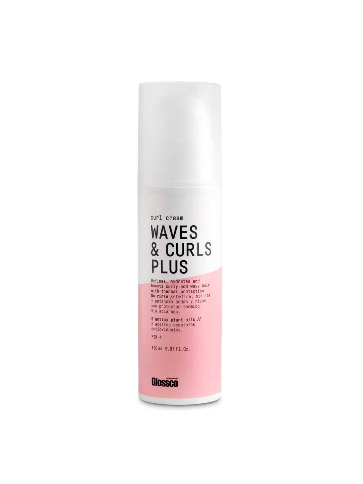 Comprar Glossco Waves & Curls plus fix4 150ml - Define, hidrata y potencia los rizos en Inicio por sólo 11,19 € o un precio específico de 11,19 € en Thalie Care