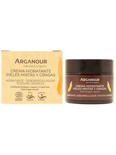 Comprar Arganour crema pieles mixtas y grasas 50ml en Inicio por sólo 11,95 € o un precio específico de 11,95 € en Thalie Care