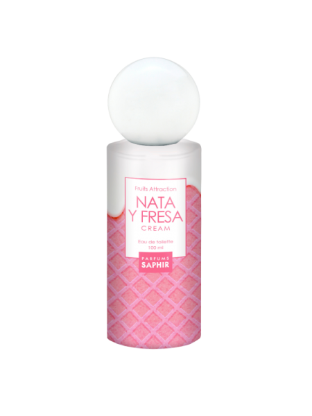 Comprar Saphir fruits attraction Nata y fresa 100ml en Perfumes para mujer por sólo 4,25 € o un precio específico de 4,25 € en Thalie Care