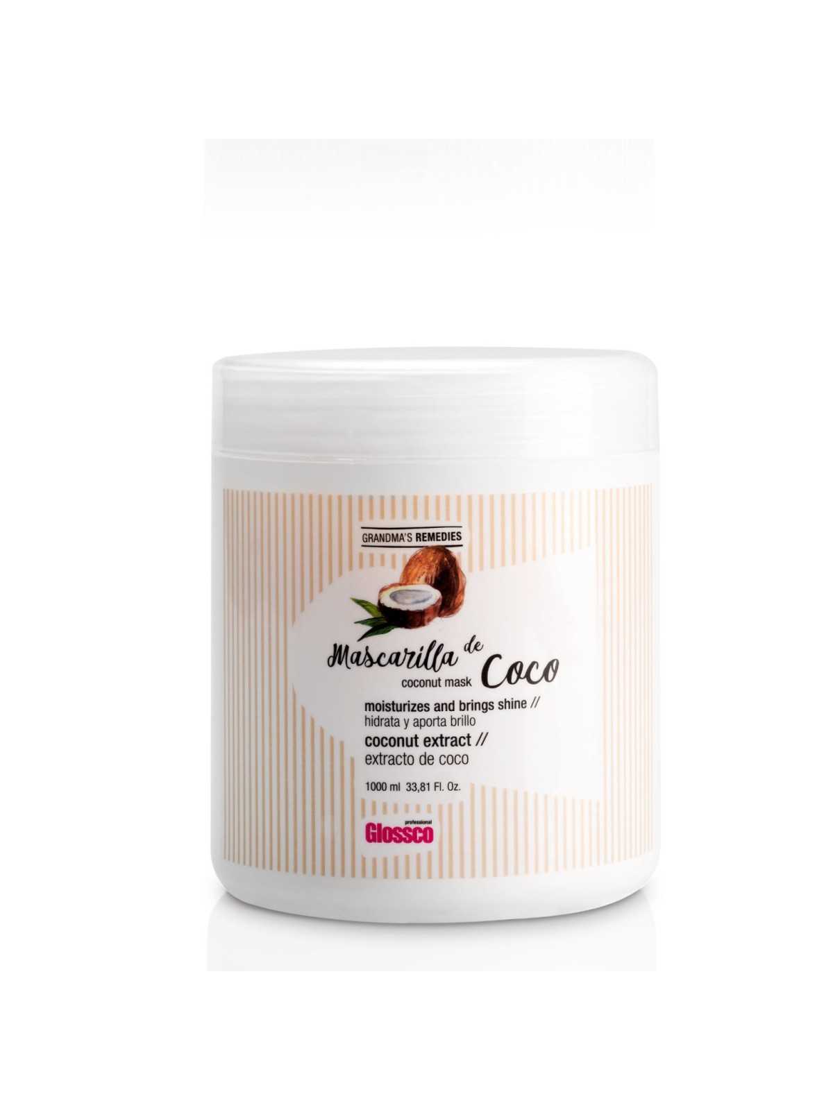 Comprar Glossco Mascarilla de Coco Grandma´s Remedies 1000ml en Inicio por sólo 12,77 € o un precio específico de 12,77 € en Thalie Care