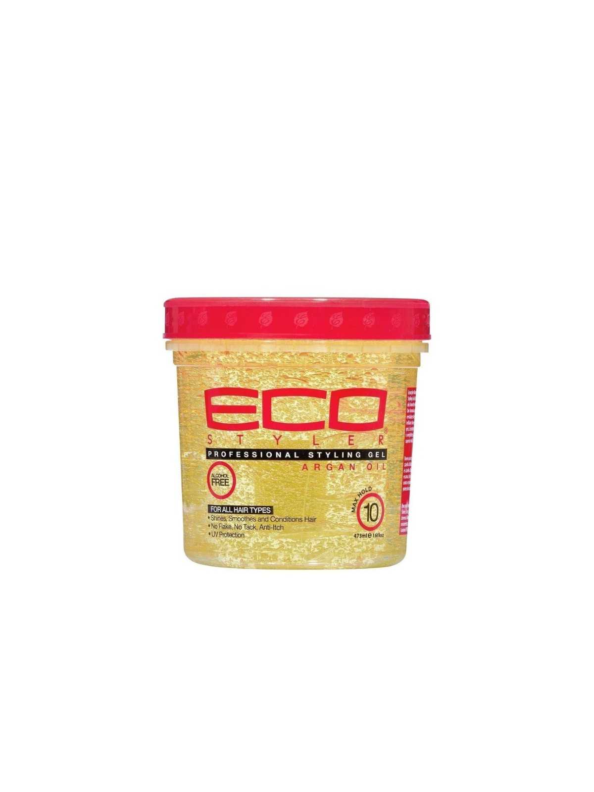 Comprar ECO Style Styling gel Argan Oil 473ml en Inicio por sólo 4,29 € o un precio específico de 4,29 € en Thalie Care