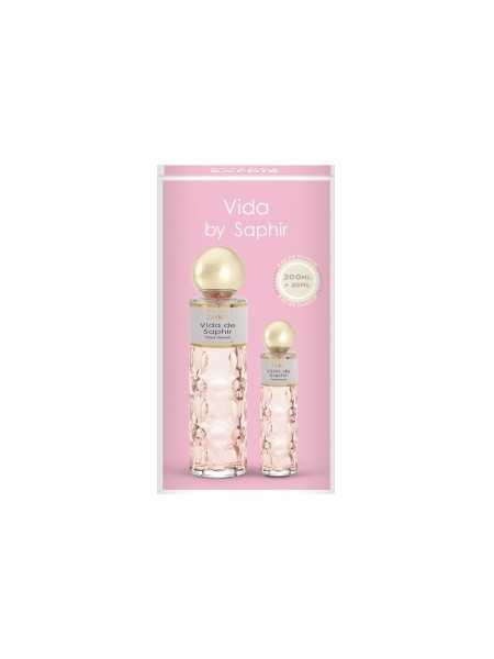 Regala Saphir set de perfume Vida parfum 200ml + vapo 30ml con nuestra selección de Inicio por tan sólo 13,95 € o precio específico 13,95 € en Thalie Care