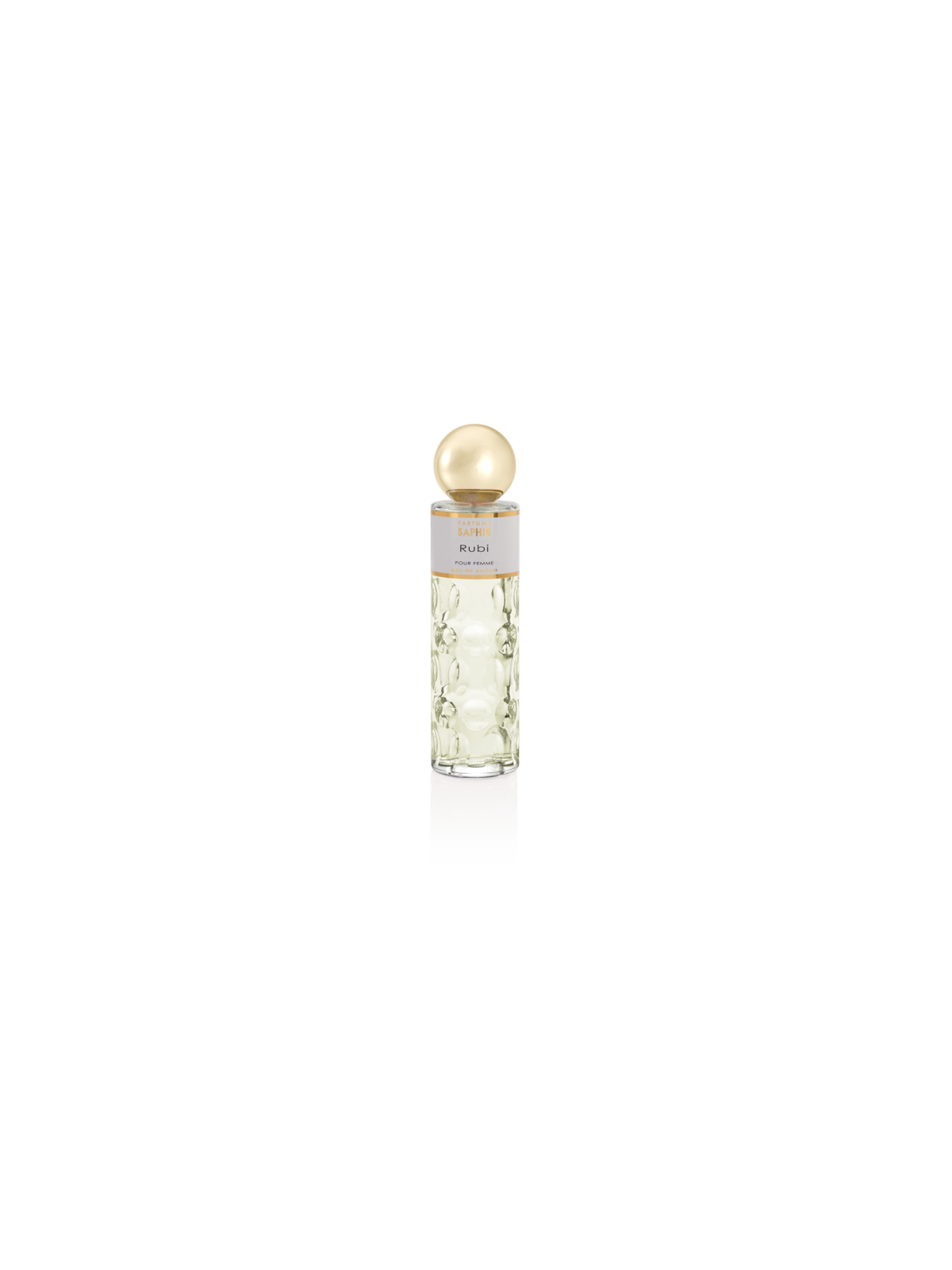 Comprar Perfume SAPHIR Rubi 200ml. en Perfumes para mujer por sólo 12,90 € o un precio específico de 12,90 € en Thalie Care