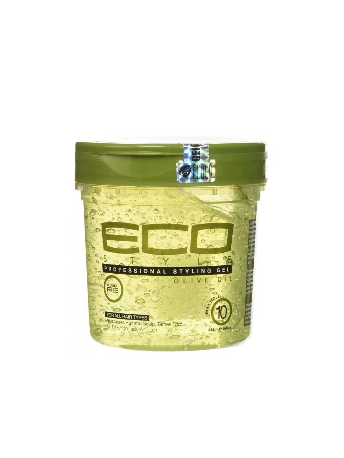 Comprar ECO Style Styling Gel Olive Oil 473ml - Ideal cabello dañado en Inicio por sólo 4,29 € o un precio específico de 4,29 € en Thalie Care