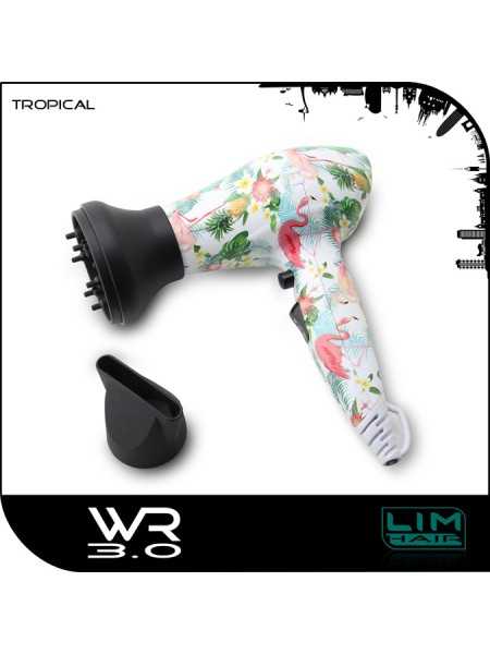 Comprar Secador mini para viaje, gimnasio WR 3.0 Tropical 1200W Lim Hair en Secadores por sólo 28,00 € o un precio específico de 25,20 € en Thalie Care