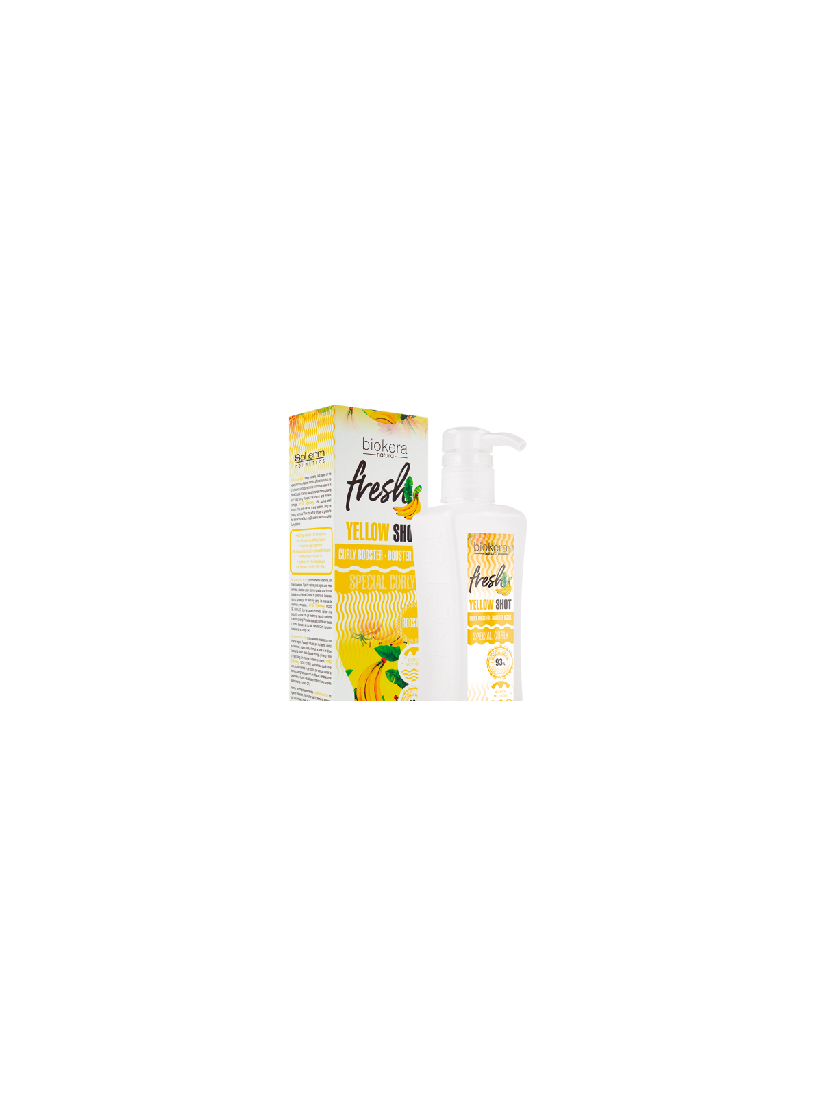 Comprar Biokera Natura Yellow Shot Curly Booster 300 ml Salerm Cosmetics en Inicio por sólo 20,80 € o un precio específico de 18,72 € en Thalie Care