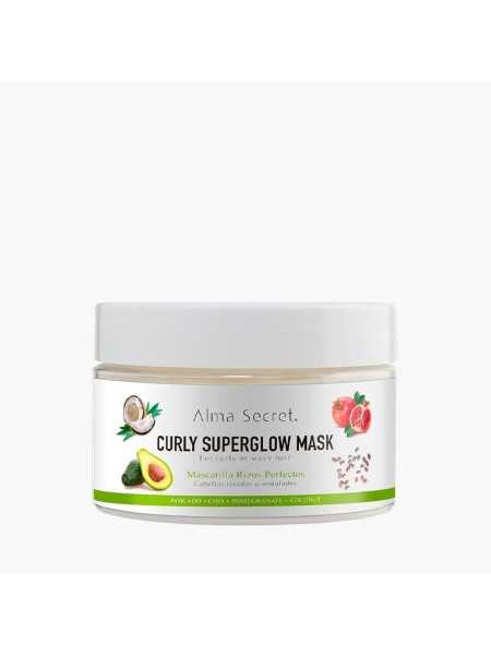 Comprar Curly Superglow Mask (mascarilla cabello rizado) 250gr Alma Secret en Inicio por sólo 23,40 € o un precio específico de 17,55 € en Thalie Care