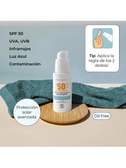 Comprar Alma Secret Protector Solar Facial SPF 50 Con Ceramidas (Nueva Fórmula) en Tratamiento facial por sólo 28,60 € o un precio específico de 28,60 € en Thalie Care