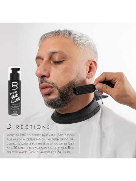 Comprar L3VEL3 Temporary hair color 125ml | Tinte negro para barba aspecto natural en Barbería por sólo 13,90 € o un precio específico de 13,90 € en Thalie Care