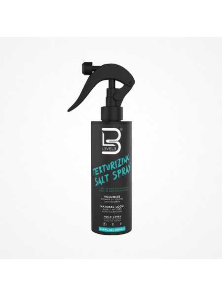 Comprar L3VEL3 Texturizing Salt Spray 250ml | Salino texturizante aspecto natural, aporta volumen, nivel de fuerza 1 en Barbería por sólo 12,70 € o un precio específico de 12,70 € en Thalie Care