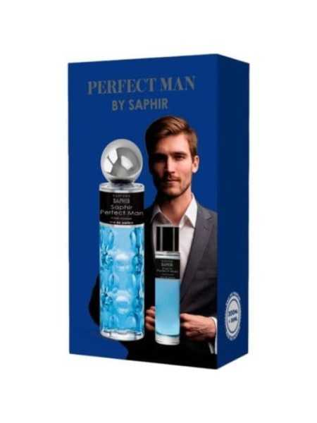 Regala Duplo Perfumes perfect man edt 200 ml vapo + edt 30 ml vapo.- Saphir con nuestra selección de Perfumes para hombre por tan sólo 13,95 € o precio específico 13,95 € en Thalie Care