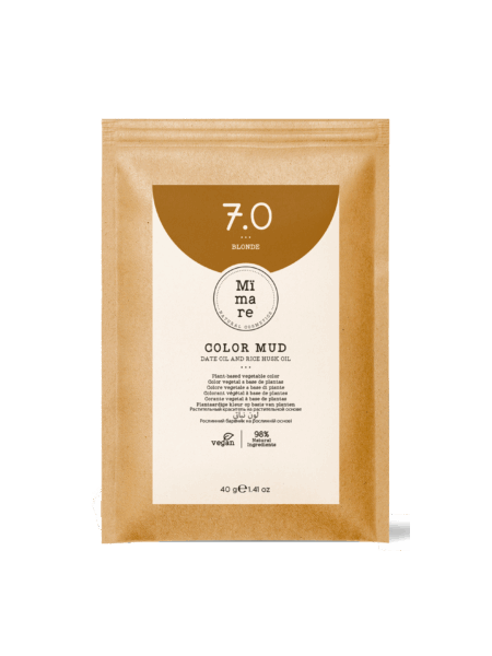 Comprar Color en Barro Mimare 7.0 Blonde 40grs | Color Mud en Barros por sólo 14,46 € o un precio específico de 14,46 € en Thalie Care