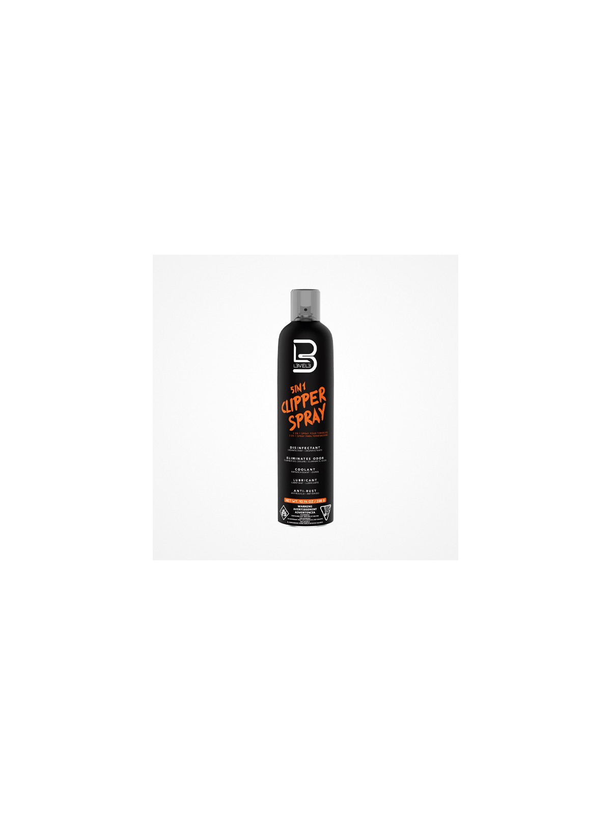 Comprar Spray Clipper 5 en 1 L3VEL3 – Cuidado total para máquinas de barbería en Barbería por sólo 9,60 € o un precio específico de 8,16 € en Thalie Care