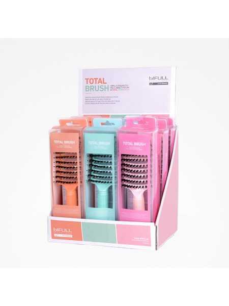 Comprar Cepillo Total Brush Bifull Rosa – Esqueleto con Cerdas de Jabalí y Nylon en Cepillos y Peines por sólo 8,50 € o un precio específico de 8,50 € en Thalie Care