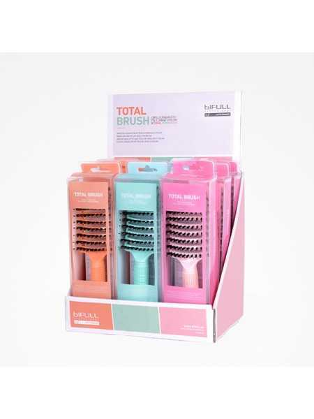 Comprar Expositor Cepillos Total Brush Bifull – Esqueleto con Cerdas de Jabalí y Nylon en Cepillos y Peines por sólo 71,10 € o un precio específico de 71,10 € en Thalie Care