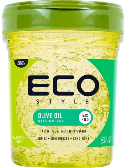Comprar ECO Style Styling Gel Olive Oil 946ml - Ideal cabello dañado en Inicio por sólo 6,99 € o un precio específico de 6,99 € en Thalie Care