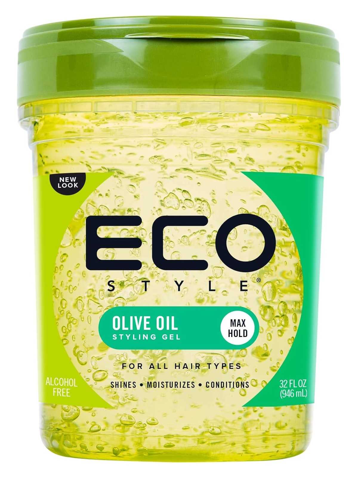 Comprar ECO Style Styling Gel Olive Oil 946ml - Ideal cabello dañado en Inicio por sólo 6,99 € o un precio específico de 6,99 € en Thalie Care