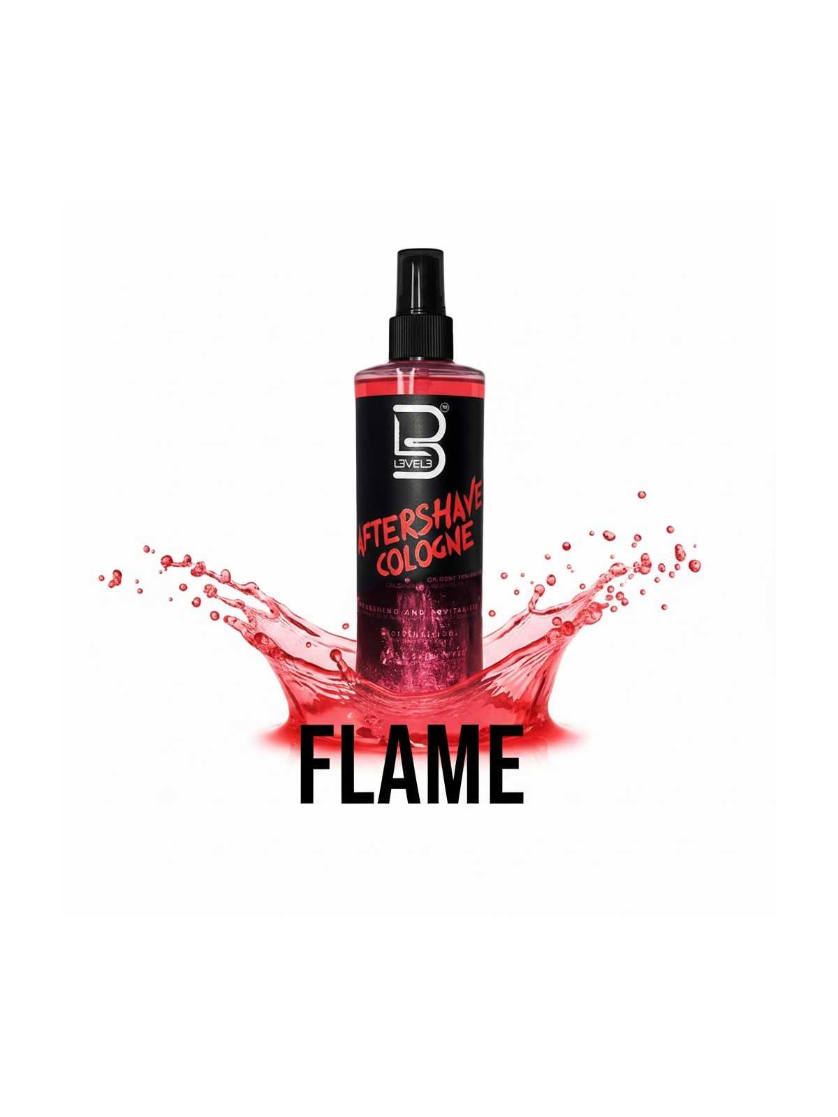 Comprar Aftershave Cologne L3VEL3 FLAME – Intensidad y Personalidad para tu Afeitado en Barbería por sólo 8,80 € o un precio específico de 7,48 € en Thalie Care