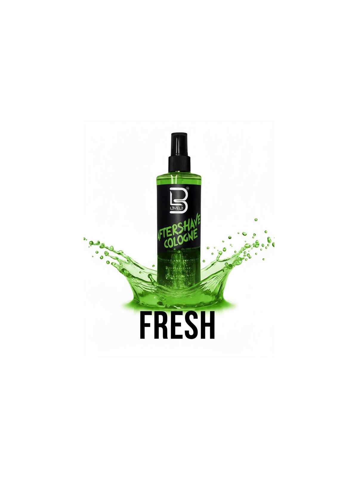 Comprar Aftershave Cologne L3VEL3 FRESH – Pureza, Energía y Cuidado Profesional en Barbería por sólo 8,80 € o un precio específico de 7,48 € en Thalie Care