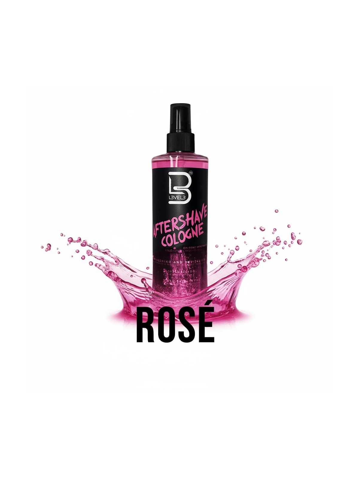 Comprar Aftershave Cologne L3VEL3 ROSÉ – Elegancia y Cuidado en Cada Aplicación en Barbería por sólo 8,80 € o un precio específico de 7,48 € en Thalie Care