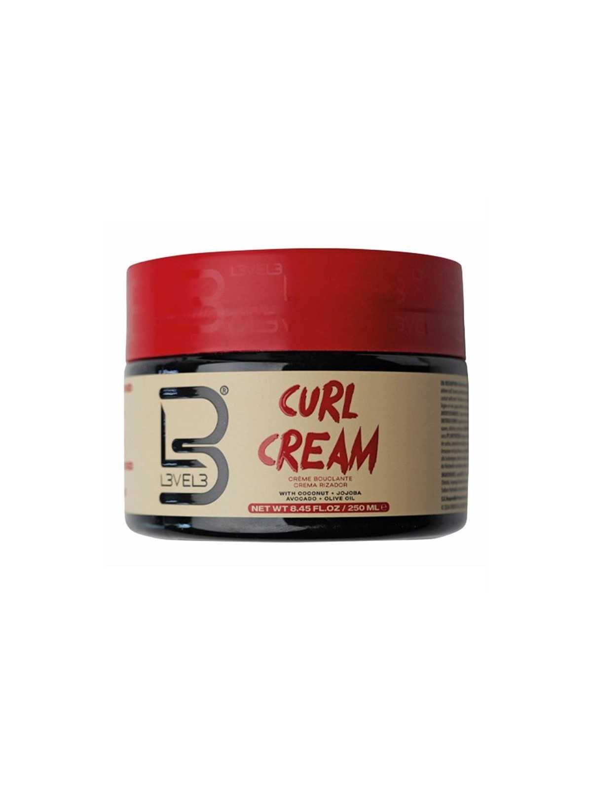 Comprar L3VEL3 Curl Cream 250 ml – Crema definidora de rizos y ondas en Barbería por sólo 8,90 € o un precio específico de 7,57 € en Thalie Care