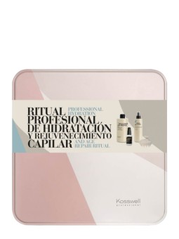 Comprar Pack Cofre Hyaluronic Age Repair Kosswell – Ritual Antiedad Cabello en Packs por sólo 42,20 € o un precio específico de 42,20 € en Thalie Care