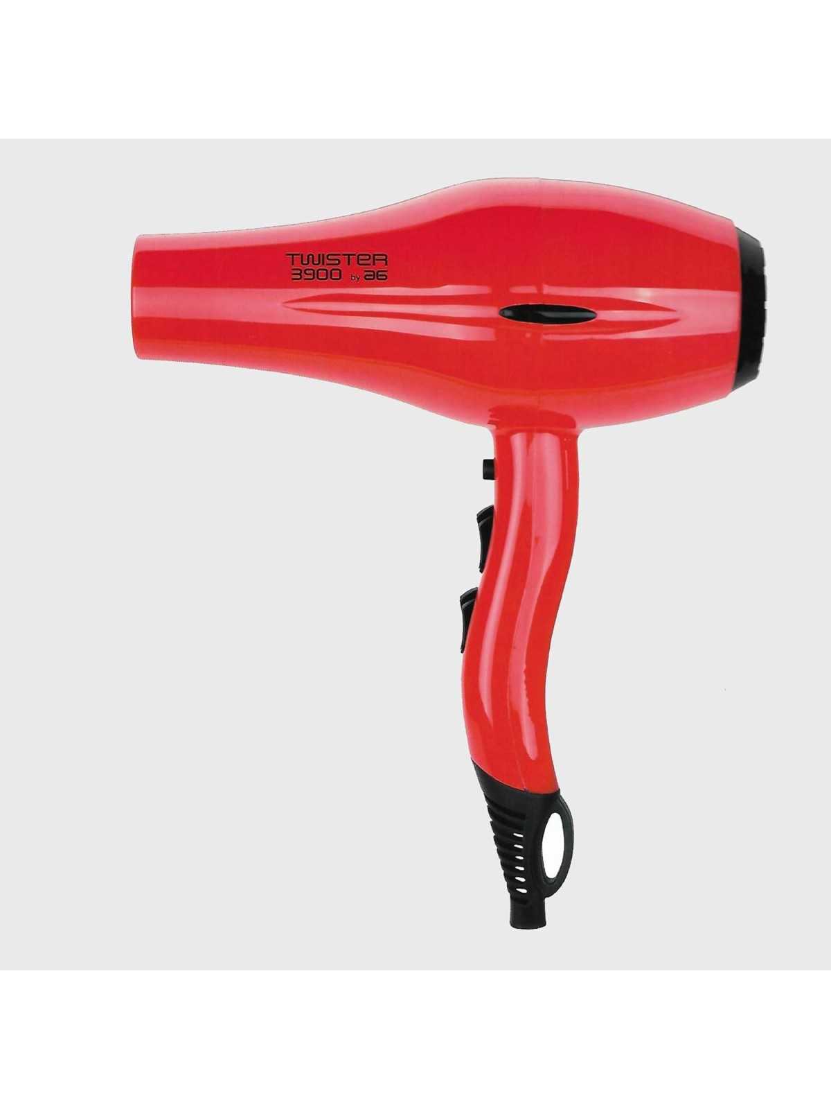 Regala Secador profesional iónico Asuer Twister 3900 Rojo – 2200 W con nuestra selección de Secadores por tan sólo 33,85 € o precio específico 33,85 € en Thalie Care