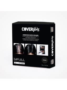 Comprar Cover Fibers · Negro – Corrector de raíces capilares en polvo en Styling por sólo 6,20 € o un precio específico de 6,20 € en Thalie Care