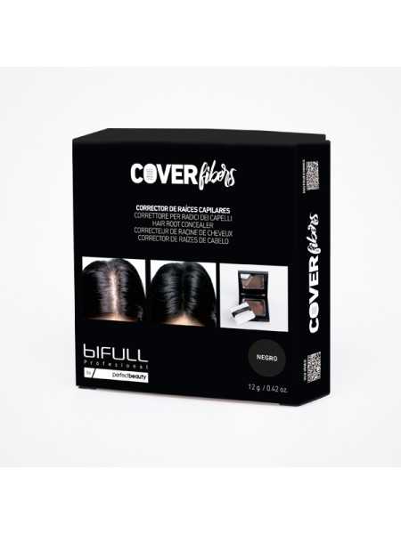 Comprar Cover Fibers · Negro – Corrector de raíces capilares en polvo en Styling por sólo 6,20 € o un precio específico de 6,20 € en Thalie Care