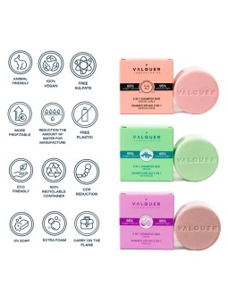 Comprar Valquer champú sólido 2 en 1 Reparador 70 G en Champús Sólidos por sólo 8,95 € o un precio específico de 8,95 € en Thalie Care